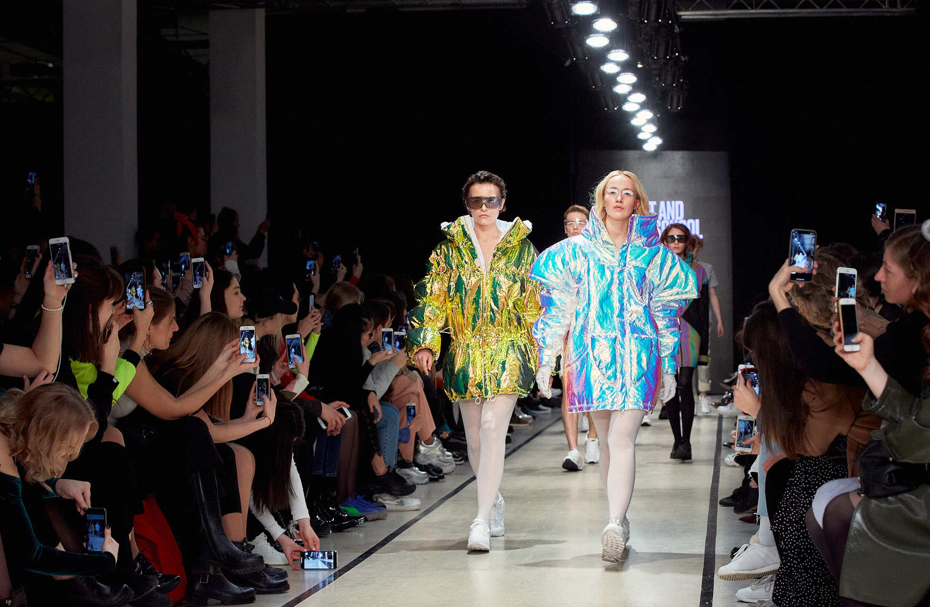 Студенческий показ H’’AR!D 005 на Mercedes-Benz Fashion Week Russia
