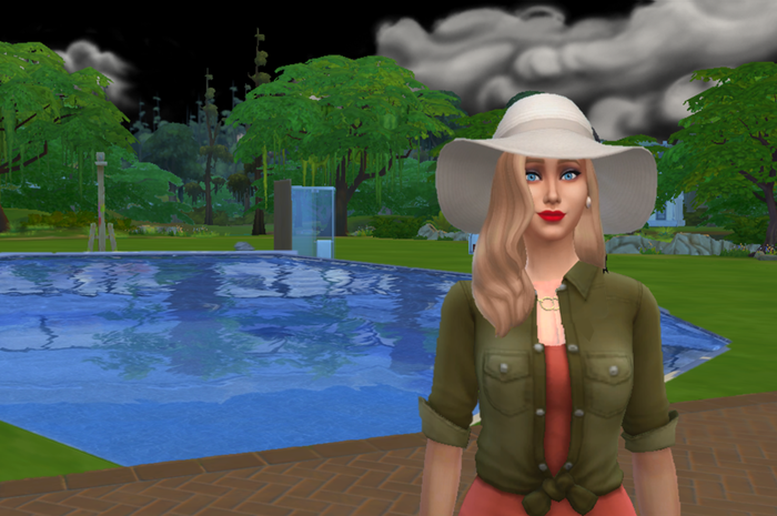 Sims-cпектакль «Бассейн»