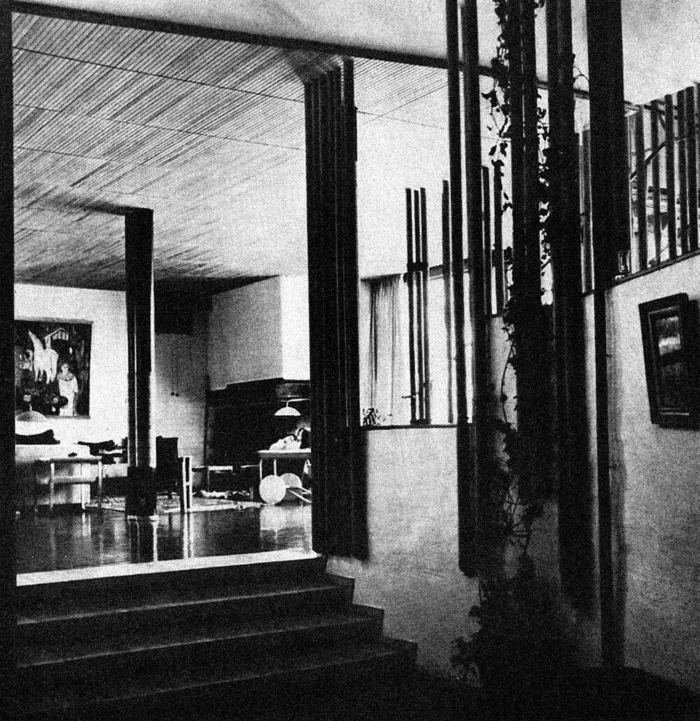 Вилла Mairea, Нормаркку. Гостиная (1939)