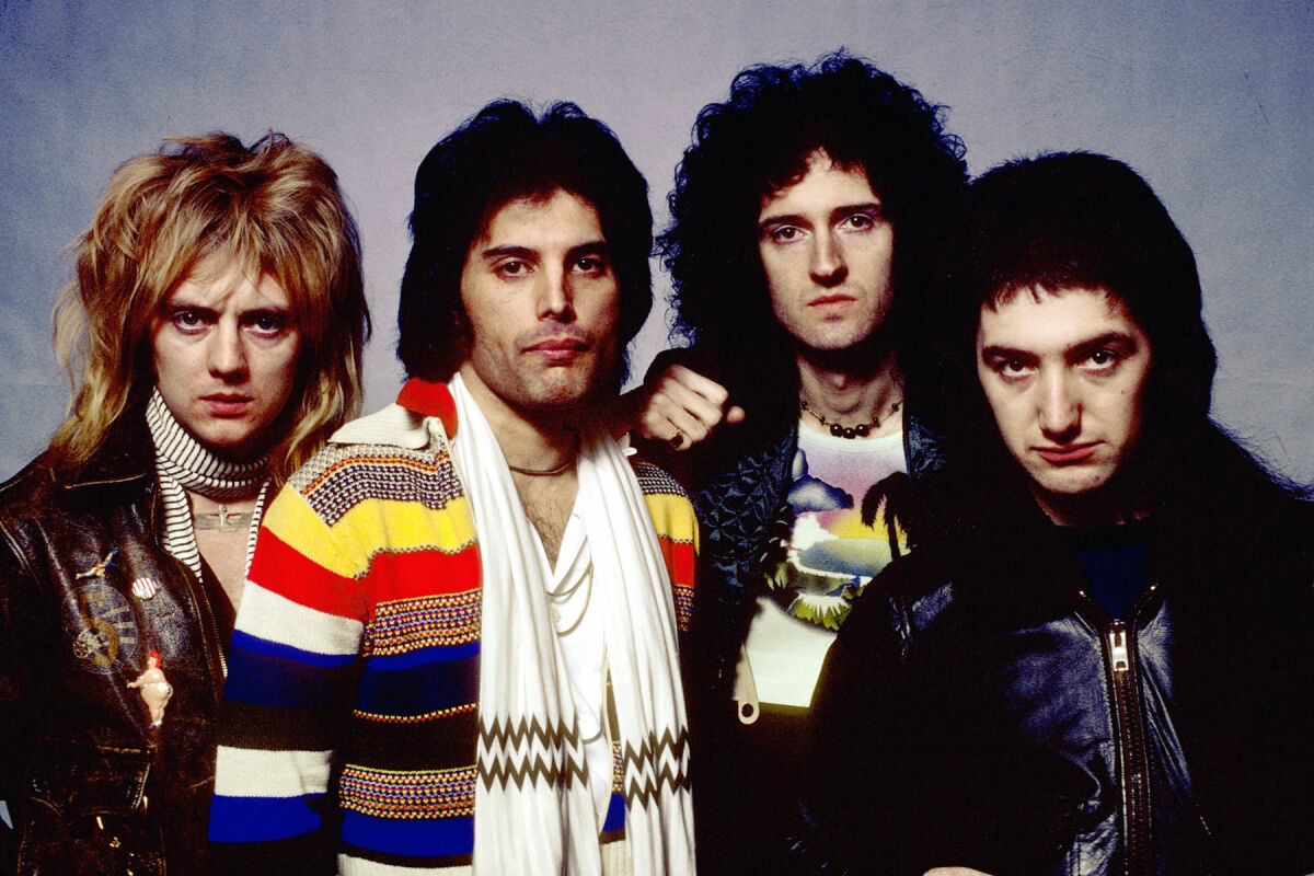 Queen в 1977 году. Изображение: сайт https://www.gzt.com/