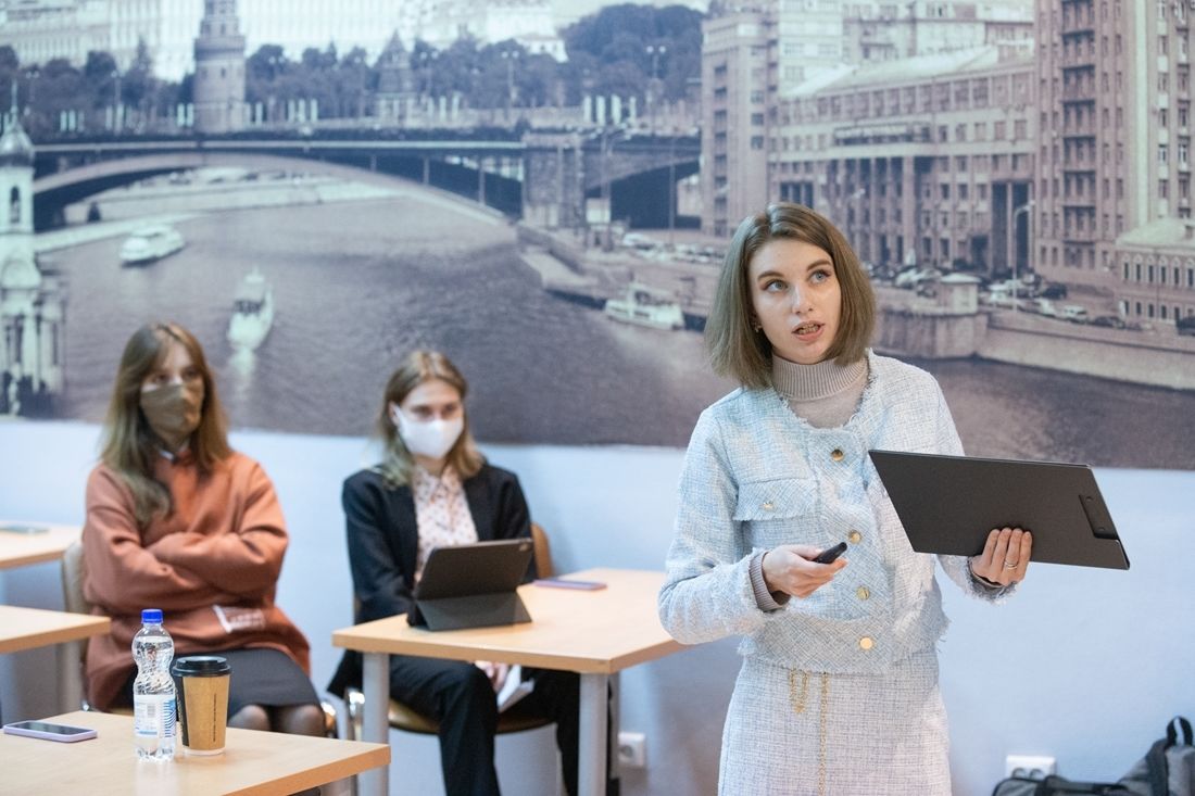 В библиотеке имени Ю.В. Трифонова прошла открытая защита студенческих проектов
