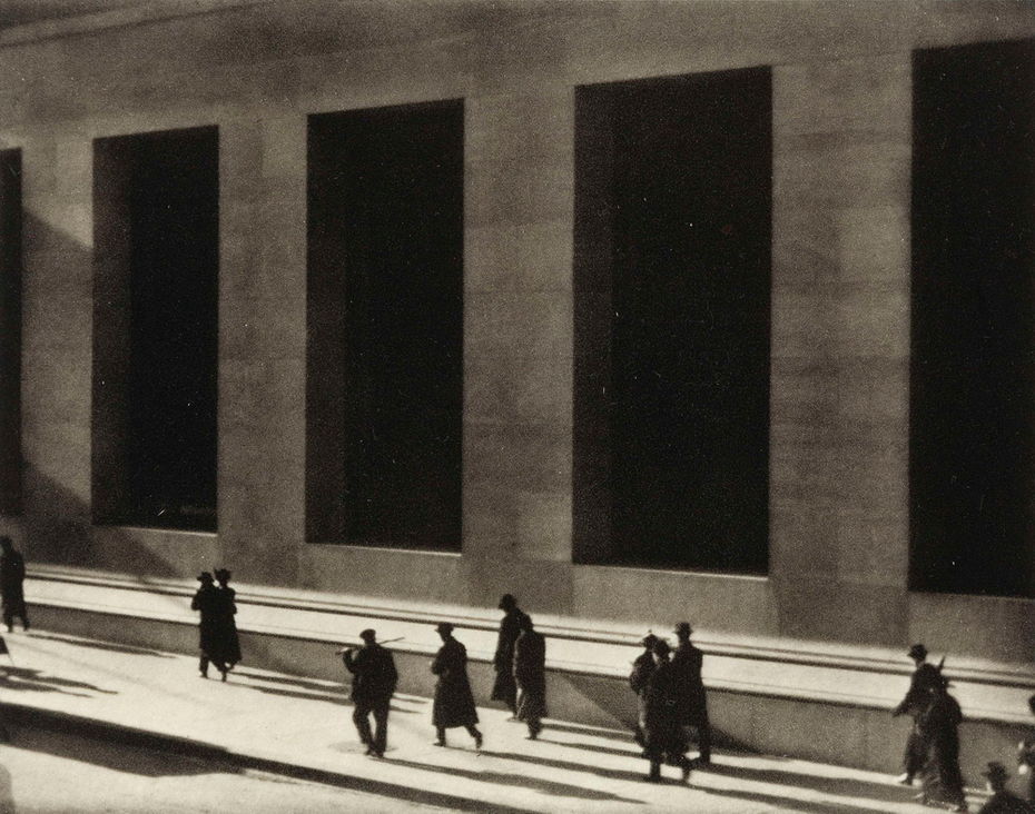 «Уолл-стрит», Пол Стрэнд, 1916
