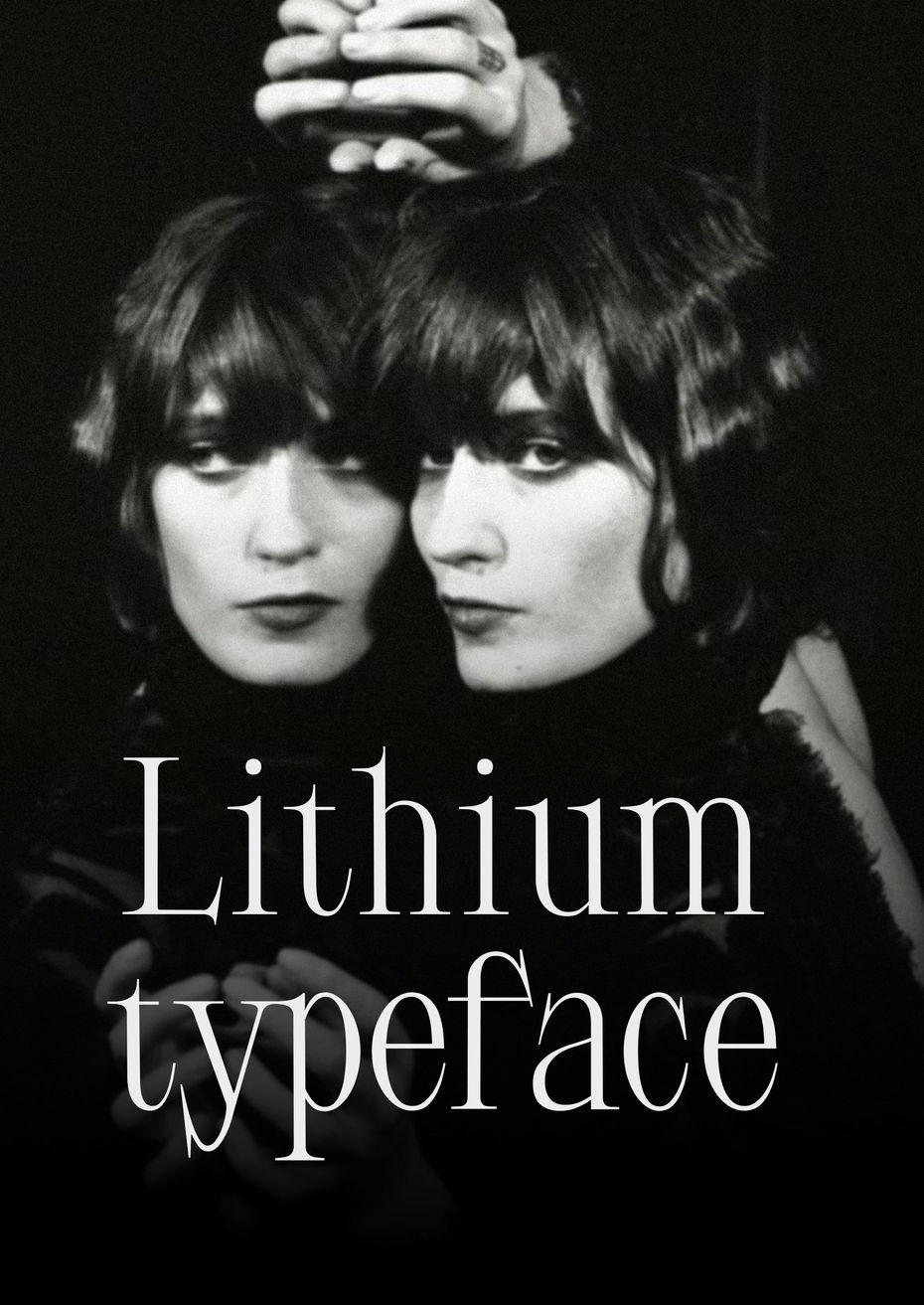 Lithium typeface