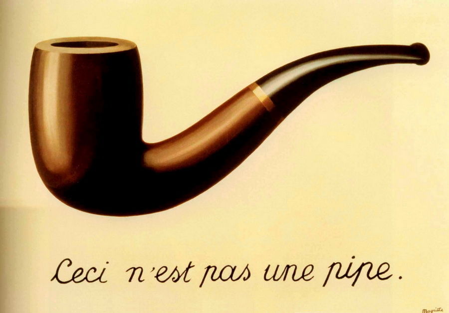 «Вероломство образов», Рене Магритт, 1928-29