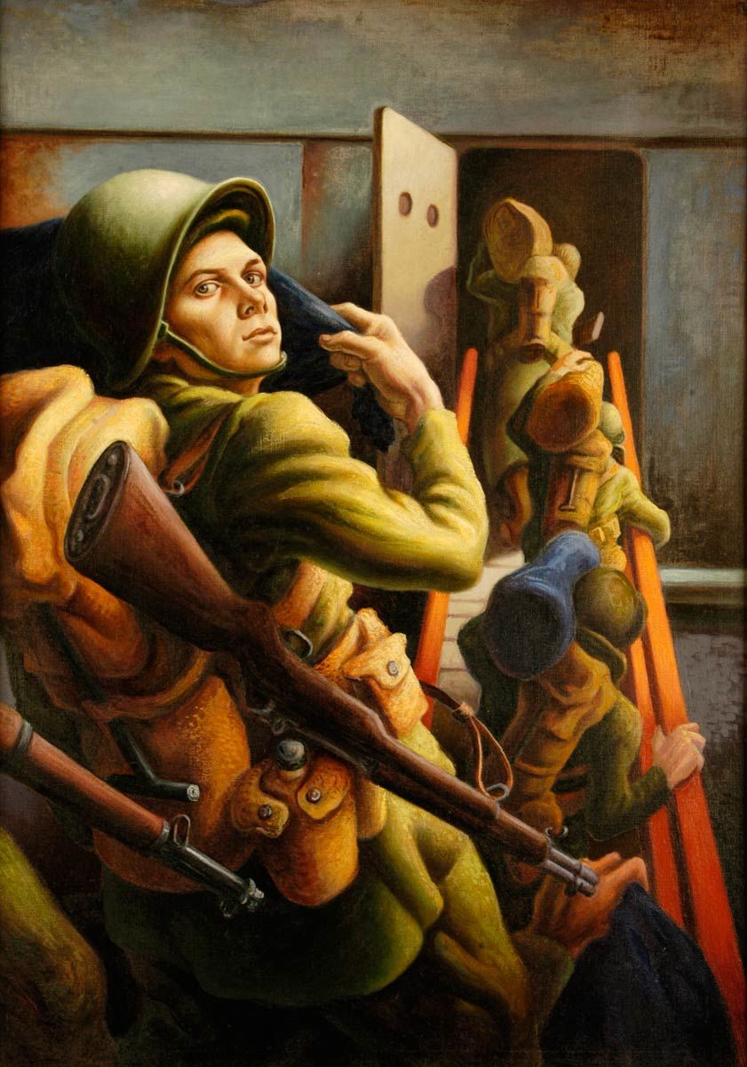 «Высадка», Томас Бентон, 1942