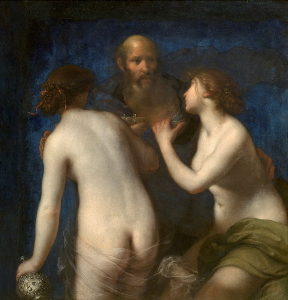 «Лот и его дочери», Франческо Фурини, ок. 1634
