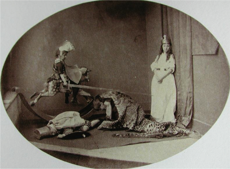 Льюис Кэрролл. Святой Георгий и дракон. 1875
