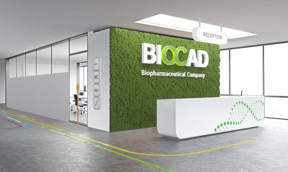 Проект Микаэля и его студии Creative Mind Bureau для компании Biocad