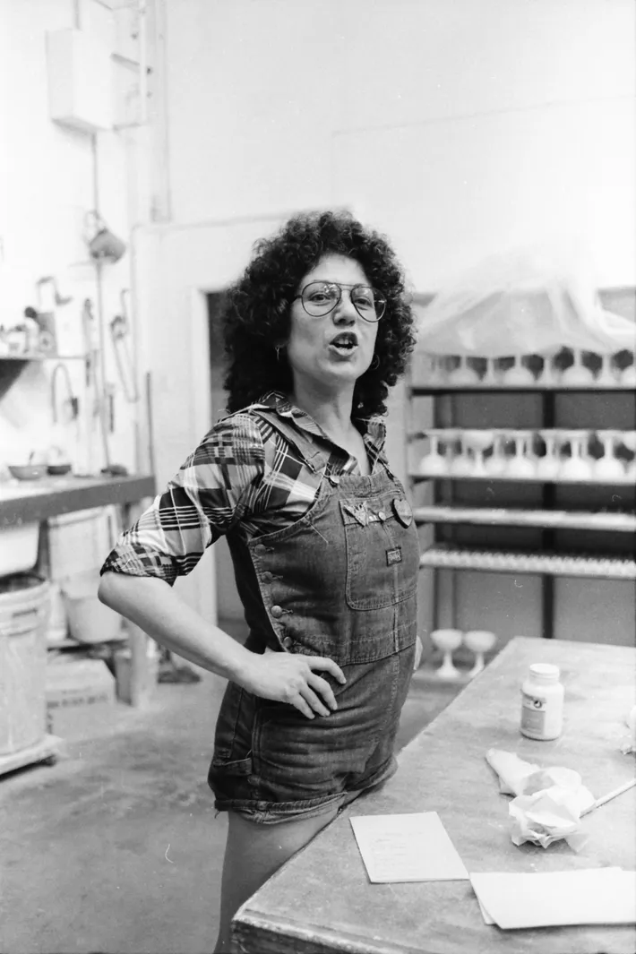 Джуди Чикаго в студии «Званого ужина», 1978