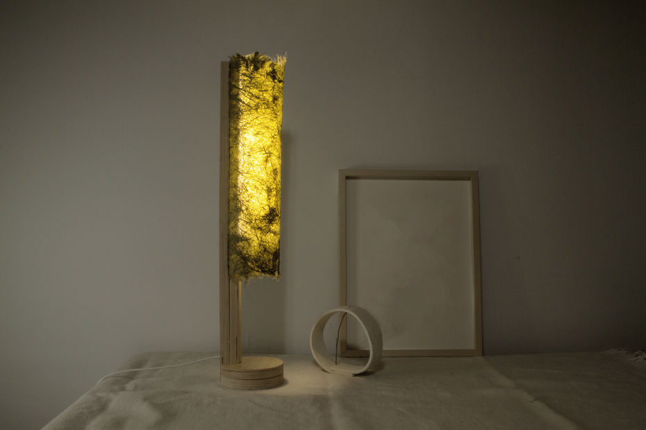 Светлана Ковалева, Paperformance table lamp, 2022