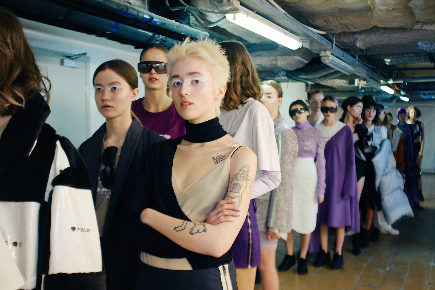 Бэкстейдж показа Школы дизайна НИУ ВШЭ на Mercedes Benz Fashion Week