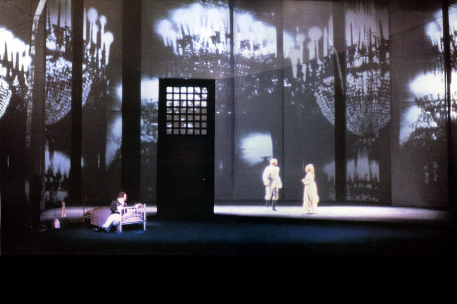 Сцена из оперы «Пиковая дама» (Houston Grand Opera, 1982)