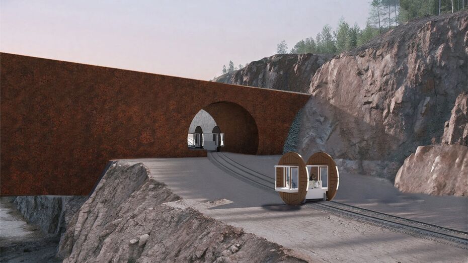 Николай Крылов. Геологический парк в г. Искитим
