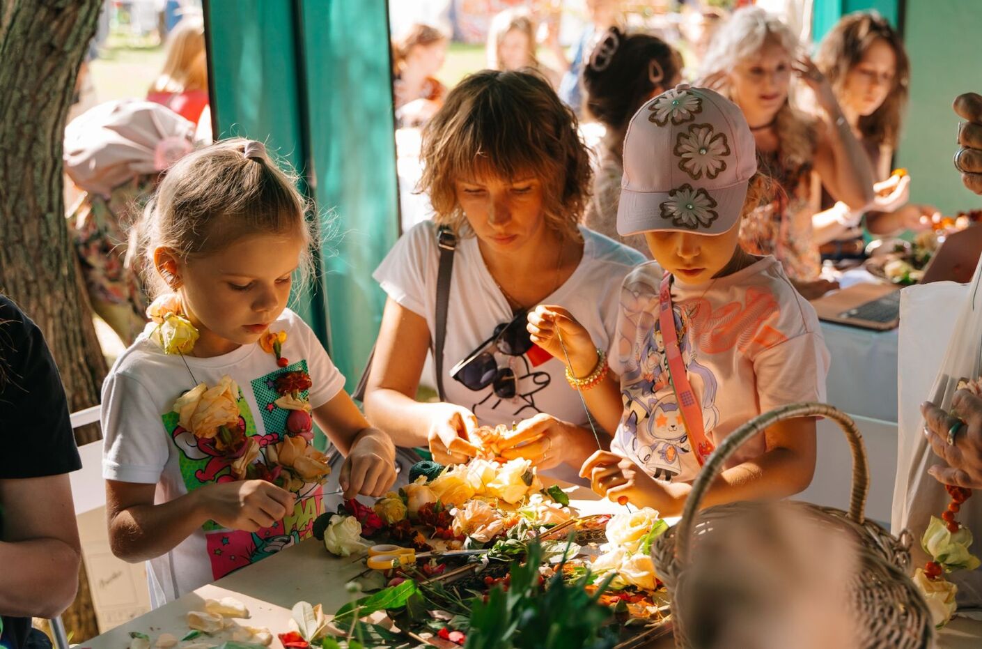 Детская школа дизайна на фестивале «День Индии»