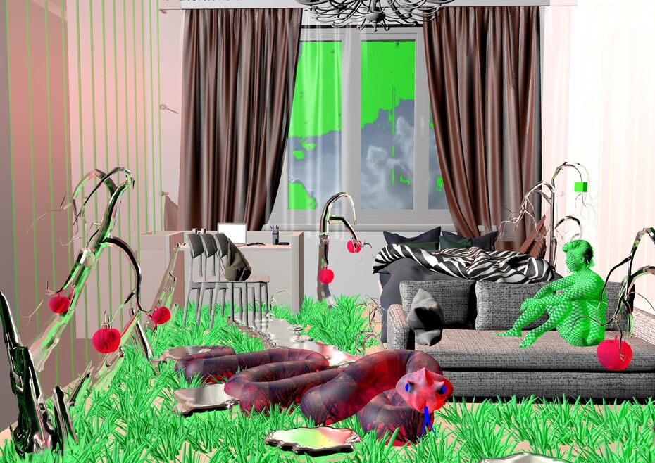 Шуайнин Не. Проект визуализация гиперреальности