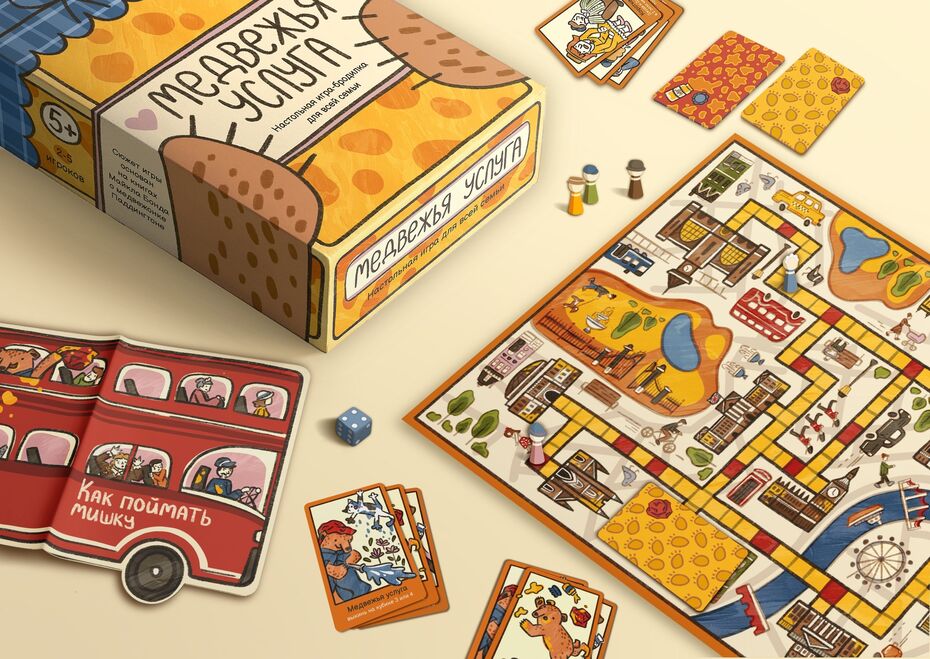 Алиса Доброва. Настольная игра «Медвежья услуга»